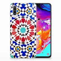 Samsung Galaxy A70 TPU Siliconen Hoesje Mozaïek