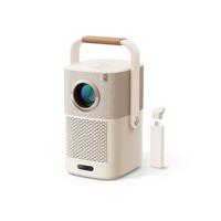 Yaber T2 Plus buitenprojector met WiFi 6 en Bluetooth, native 1080P Smart Movie draagbare projector voor binnen en buiten, compatibel met tv-dongle [geluid door JBL en ingebouwde batterij]