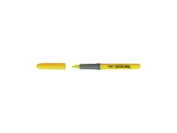 Markeerstift Bic grip geel