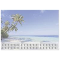 Sigel HO470 Bureau onderlegger Beach 3-jaarskalender Meerdere kleuren (b x h) 595 mm x 410 mm - thumbnail