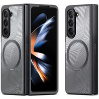 Samsung Galaxy Z Fold5 Dux Ducis Aimo Hybride Hoesje - Zwart - thumbnail