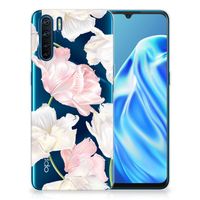 OPPO A91 TPU Case Lovely Flowers - thumbnail