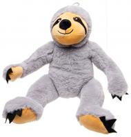 LG-Imports knuffelluiaard 42 cm grijs