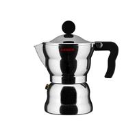 Alessi A di Moka AAM33 / 3 Design Espresso koffiezetapparaat in aluminium gieten, 3 kopjes