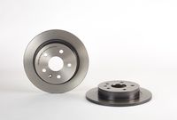 Remschijf COATED DISC LINE BREMBO, Remschijftype: Massief, u.a. für Saab, Vauxhall, Opel, Chevrolet