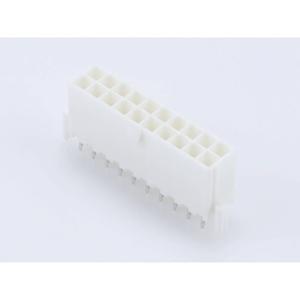 Molex 39299209 Female header, inbouw (standaard) Totaal aantal polen: 20 Rastermaat: 4.20 mm Inhoud: 1 stuk(s) Tray