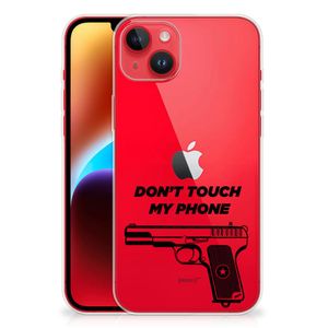 iPhone 14 Plus Silicone-hoesje Pistol DTMP