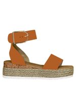 Sandalen Gesp Camel - thumbnail