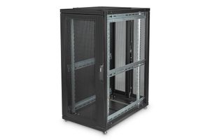 Digitus DN-19 SRV-26U-B-1 rack Vrijstaande rek Zwart