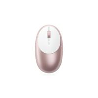 SATECHI Aluminium M1 Draadloze Bluetooth Muis Met Oplaadbare Type-C Poort - Voor M2/M1 Macbook Pro/Air, M2/M1 iPad Pro/Air, M2 Mac Mini, iMac M1 En Meer (Roségoud)