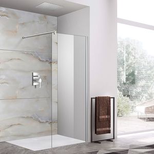 Inloopdouche Fabriecio Verona | 90x200 cm | Nano-coating | Helder glas | Chroom beslag