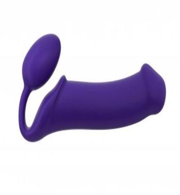 Strap-on-me 6013243 dildo Strap-on dildo Anale seks, Vaginale seks Paars Silicone 160 mm 4,5 cm