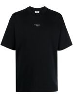 Drôle De Monsieur t-shirt à logo imprimé - Noir