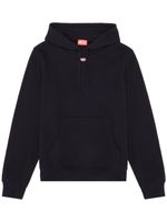 Diesel hoodie S-Ginn-Hood-D à logo appliqué - Noir