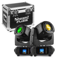 Beamz BeamZ FUZE 75S Spot set van 2 movinghead in Flightcase