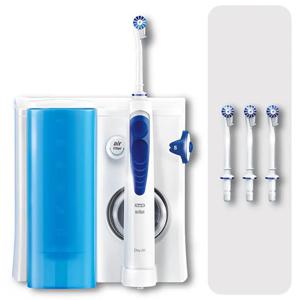 Oral-B Oxyjet Volwassene Roterende-oscillerende tandenborstel Wit