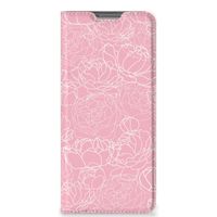 OPPO Find X5 Smart Cover White Flowers