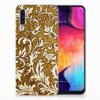 Siliconen Hoesje Samsung Galaxy A50 Barok Goud - thumbnail