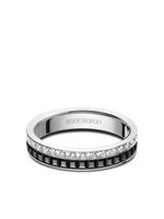 Boucheron bague Quatre Black Edition PVD en or blanc 18 ct sertie de diamant - Argent - thumbnail