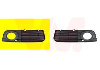 Ventilatiegrille, bumper ** Equipart ** VAN WEZEL, Inbouwplaats: Rechts voor, u.a. fÃ¼r Audi