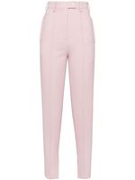 Prada pantalon à taille haute - Rose - thumbnail