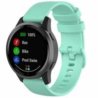 By Qubix - Sportband met motief - Turquoise - Compatible met Xiaomi Mi Watch/Compatible met Xiaomi Watch 2 / Compatible met Xiaomi Watch S1 / S2 / S3 / S4 - Compatible Xiaomi bandje