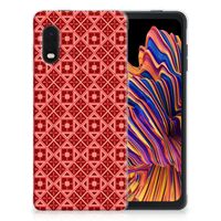 Samsung Xcover Pro TPU bumper Batik Rood - thumbnail