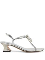 Giuseppe Zanotti sandales Anthonia 45 mm à ornements - Argent