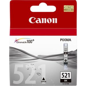 Canon CLI-521 BK inktcartridge 1 stuk(s) Origineel Zwart