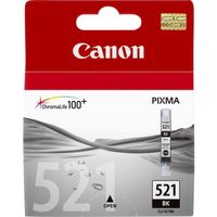 Canon CLI-521 BK inktcartridge 1 stuk(s) Origineel Zwart - thumbnail