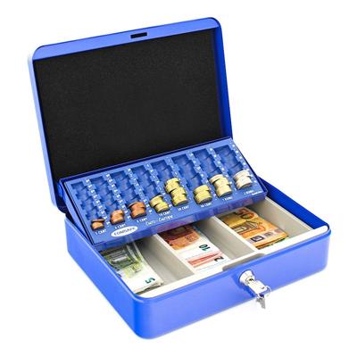 Geldkistje met handvat WIEN - Blauw