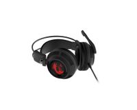 MSI DS502 GAMING HEADSET hoofdtelefoon/headset Bedraad Hoofdband Gamen Zwart, Rood - thumbnail