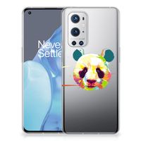 OnePlus 9 Pro Telefoonhoesje met Naam Panda Color