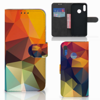 Huawei P Smart 2019 Book Case Polygon Color