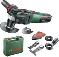 Bosch multitool PMF 350 CES (incl. 3x zaagbladen, schuurplateau, 6x schuurpapier, koffer, 350 W, voor Starlock en StarlockPlus accessoires)