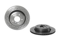 Remschijf BREMBO XTRA LINE BREMBO, Remschijftype: Geperforeerd / Geventileerd, u.a. für BMW