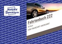 Avery-Zweckform 222 DIN A6 liggend Ritregistratieboek Aantal paginas: 40 Wit 40 vellen