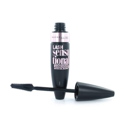 Maybelline Lash Sensational Luscious - 03 Very Black - Volume Mascara met Verzorgende Oliën - 9,5 ml