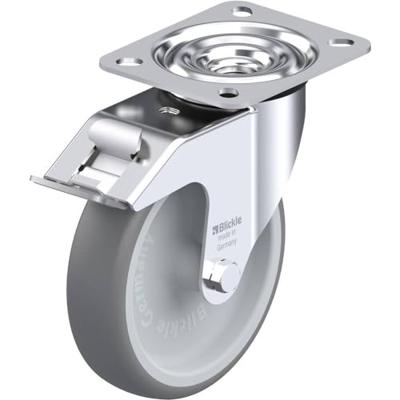 Blickle 605592 apparaatrol Ø 125 mm met vergrendeling