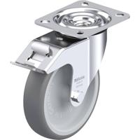 Blickle 605592 apparaatrol Ø 125 mm met vergrendeling