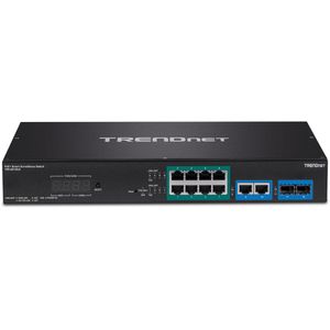 Trendnet TPE-3012LS netwerk-switch Managed Gigabit Ethernet (10/100/1000) Power over Ethernet (PoE) 1U Zwart