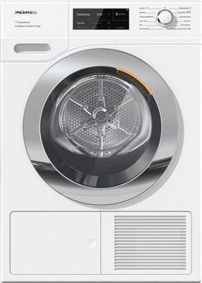 Miele TEL 795 WP EcoSpeed & Steam Warmtepompdroger Wit