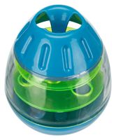 TRIXIE ROLY POLY SNACK TUIMEL EI BLAUW / GROEN 13 CM - thumbnail