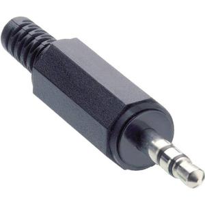 Lumberg KLS 40 Jackplug 3.5 mm Stekker, recht Aantal polen: 3 Stereo Zwart 1 stuk(s)