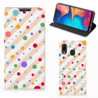 Samsung Galaxy A30 Hoesje met Magneet Dots