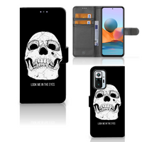 Telefoonhoesje met Naam Xiaomi Redmi Note 10 Pro Skull Eyes