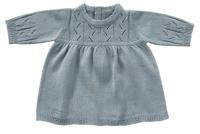 byAstrup poppenjurkje gebreid 50 cm blauw