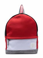 Thom Browne Kids sac à dos colour block - Rouge - thumbnail