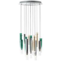 Brilliant Glazen hanglamp Inez 14-lichts G99856/72