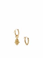 Gaya boucles d'oreilles Hamsa en or 18ct